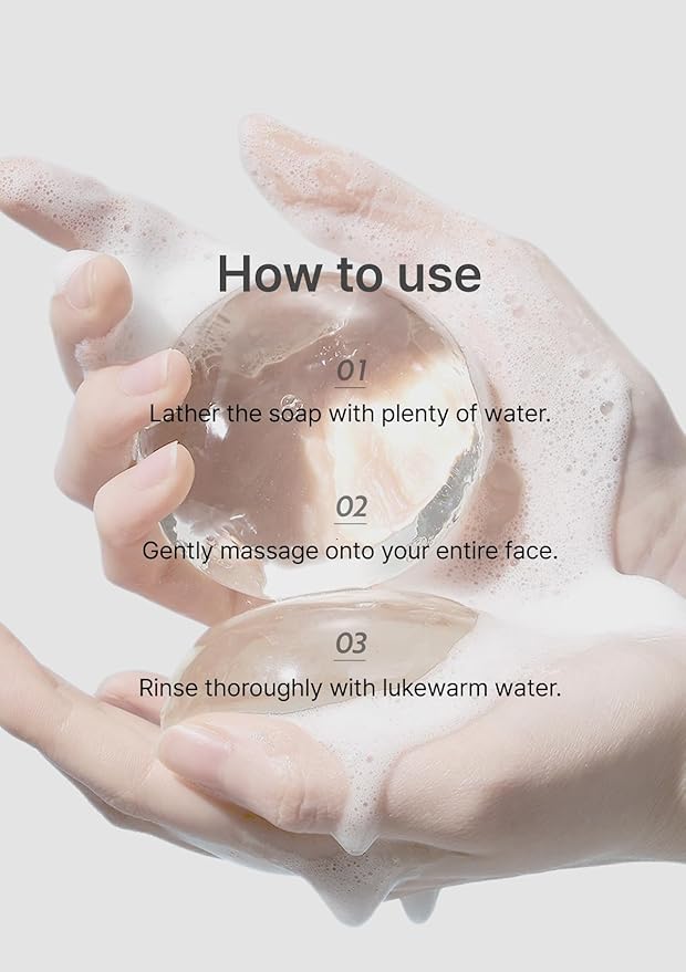 SEEDBEE Dew Soap – Biodegradable Face & Body Bar Morning Skincare Routine Clean-Rinse Formula, Great for Dry and Combination Skin Vegan, Eco-Friendly Skincare