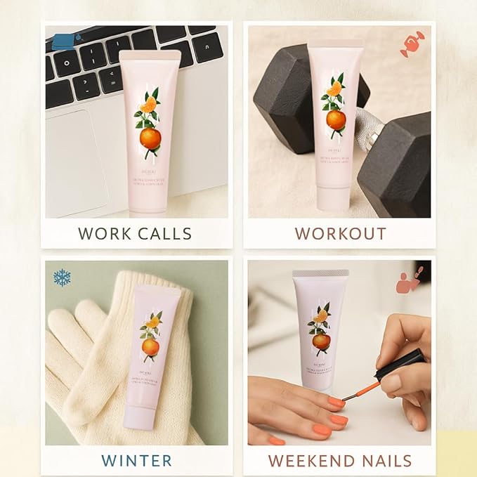 Shea Butter Hand Cream for Dry Cracked Hands,Japanese Skin Care Hand Lotion with Shea Butter, Coconut Oil, Hand Cream for Women,Travel Essentials,Travel Size 2pcs/50gx2/1.7fl.ozx2