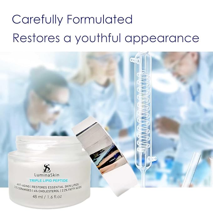 Triple Lipid Peptide - Restore & Fix Mature Skin Advanced Anti-Aging Cream for Radiant, Smooth Skin