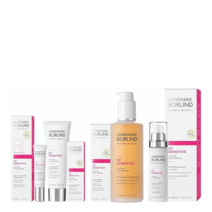 ANNEMARIE BÖRLIND – ZZ SENSITIVE Protective Day Cream– Sustainably Sourced Natural Facial Moisturizer for a Protected and Visibly Soother Facial Skin – Step 3 of 5 - 1.69 Oz.