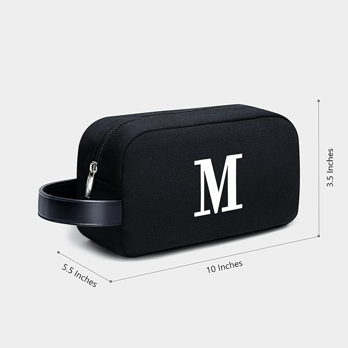 TOPDesign Personalized Initial Canvas Tote Bag, for Wedding, Birthday, Beach, Perfect Gifts for Women, Mom, Teachers, Friends