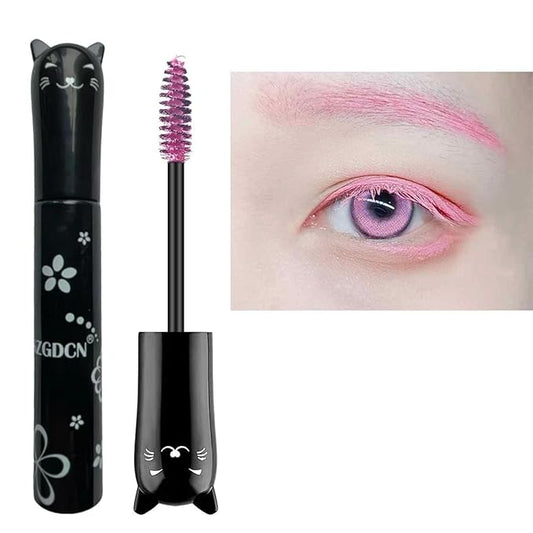 pink Mascara colored mascara Eyes Makeup Best Waterproof Fast Dry Eyelashes Curling Lengthening Eye Lashes Party Stage Use