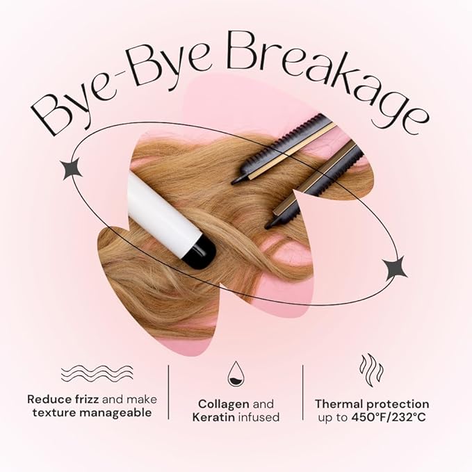 SIMPLY SMOOTH Xtend Keratin Reparative Magic Potion Original Leave In Conditioner Detangler & Heat Protection Spray Repair & Reduce Breakage Color Safe & Sodium Chloride Free 33.8 Oz