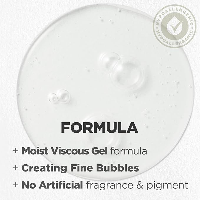 pH Hyaluron Gel Cleanser - Hyaluronic Acid Hydrating Face Wash - pH Balancing Formula for All Skin Types - Hypoallergenic Mild Makeup Cleansing Gel, 6.76 fl.oz.