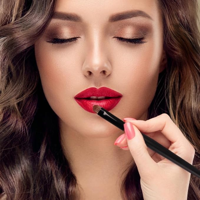 Banidy Eye Makeup Brushes 10pcs Eyeshadow Brushes Professional Eyebrow Eyeliner Makeup Brushes Set with Soft Synthetic Hairs & Real Wood Handle for Eyeshadow,Eyebrow, Eyeliner,Concealer,Foundation