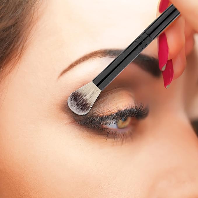 for Wash Extension Lash Shampoo Brushes，Fluffy Cleaning Bath Makeup Eyelash Eyeshadow Brush Set