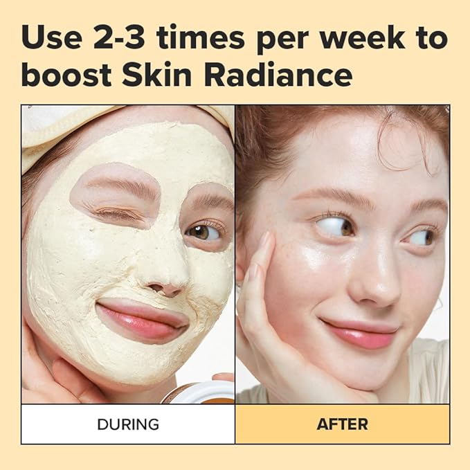 I DEW CARE Wash Off Face Mask - Cookie O' Glow | Hydrating and Purifying for Dry Skin with Cocoa Seed Butter, Korean Facial Mask Skin Care, 3.38 Oz