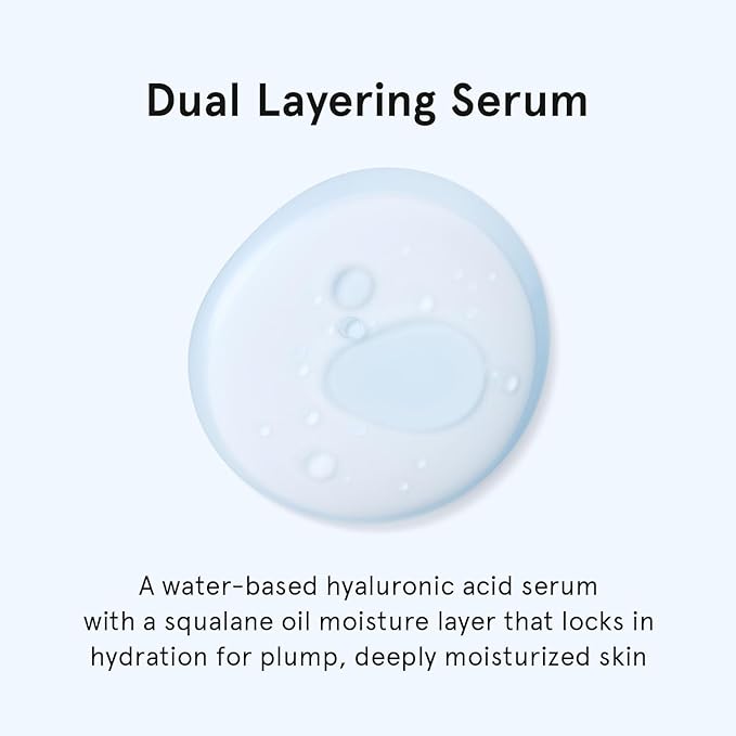 ONE THING Hyaluronic Squalane Serum (1.69 fl.oz / 50ml), Korean Skincare, Hyaluronic Acid, Moisturizing, Oil-moisture Balance, Moisture Inner Dry