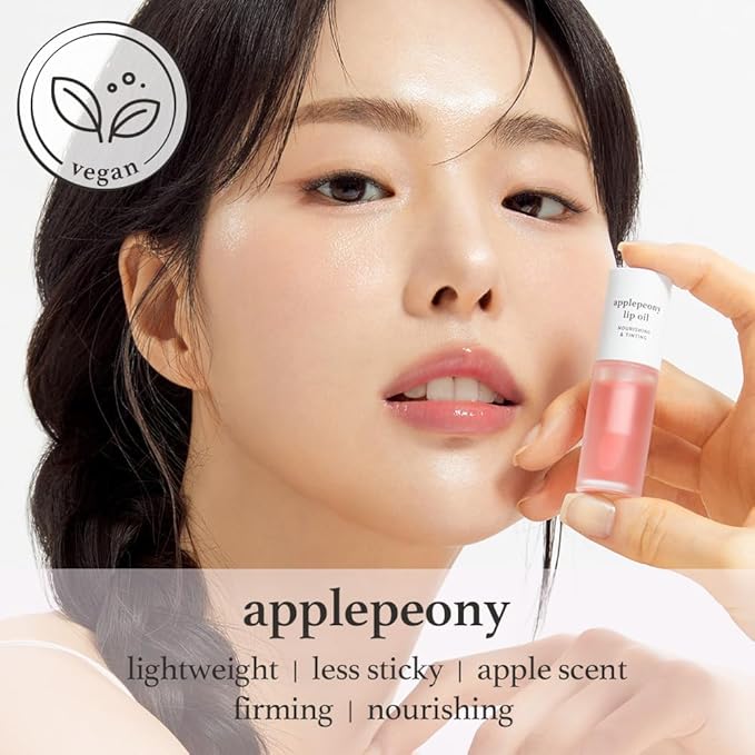 NOONI Korean Hydrating Lip Oil Gift Set + Applepeony Bundle