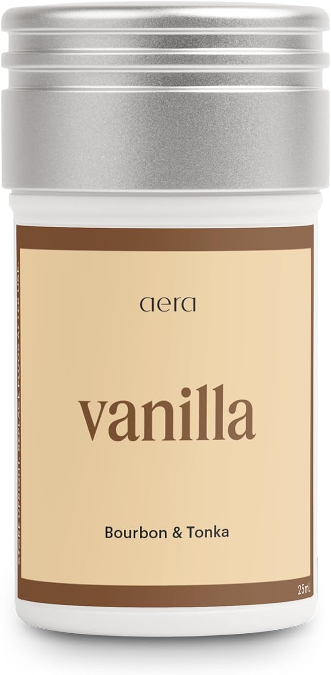 Aera Vanilla - Essential Oil for Home - Enveloped in Comfort Fragrance - Notes of Vanilla, Tonka and Bourbon - Scent Refill - Works with The Aera Diffuser