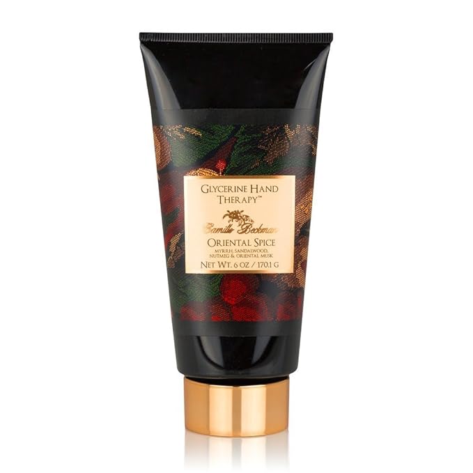 Camille Beckman Glycerine Hand Therapy Cream, Oriental Spice, 6 Ounce