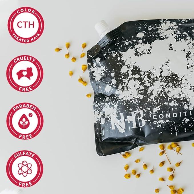 N+B Core Collection | Paraben-Free | For All Hair Types and Textures | Strengthens and Hydrates | Made in the USA (Conditioner 33oz)