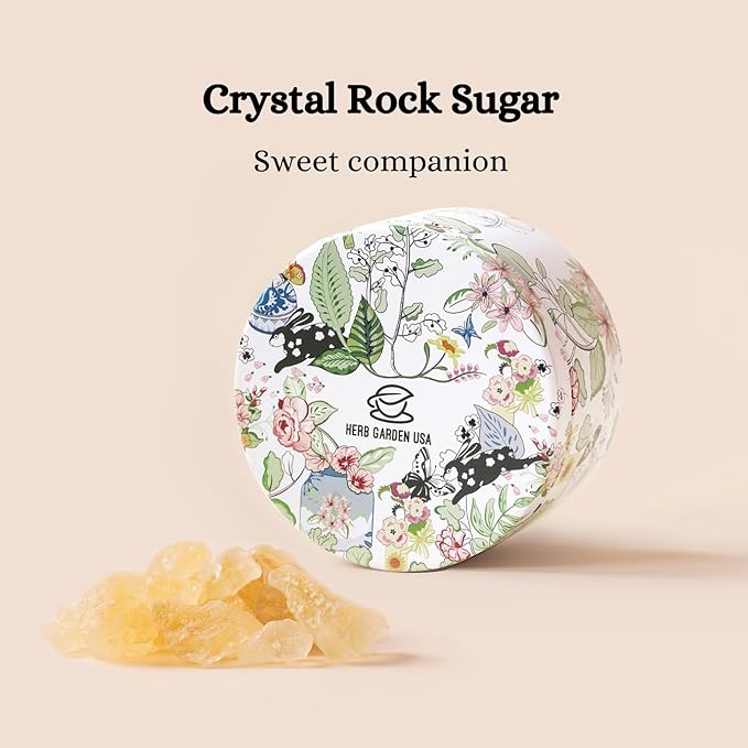 Grape Oolong Tea Gift Set – Fruity & Floral Oolong Blend with Natural Ingredients | 20 Tea Bags (3.5g) + 100g Rock Sugar | Wellness Support, Caffeine Boost | Elegant Holiday Gift Box for Women, Friends, Tea Lovers