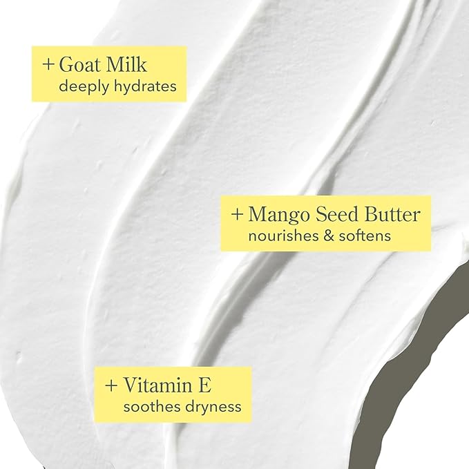 Beekman 1802 Whipped Body Cream, Vanilla Absolute - Scented - 8 oz - Intensely Hydrating & Softens Skin - With Goat Milk - Good for Sensitive Skin - Cruelty Free