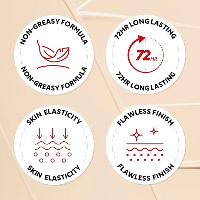 TIRTIR Mask Fit Red Cushion Foundation | Full coverage, Weightless, Skin fit, Satin Glow Finish, Korean Makeup, beauty, Tattoo cover up, Buildable (#29N Natural Beige, 0.63 Fl Oz)