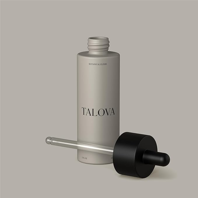 Botanical Elixir 2oz, Botanical Face Oil Moisturizer, Natural & Clean Anti Aging Hydrating Facial Oil with Jojoba, Vitamin E & C Serum, Treats Fine Lines & Wrinkles, Dark Spots Corrector