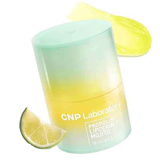 CNP Honey Lip Butter - Propolis Lipcerin™ 03 Lime, Hydrating Overnight Manuka Lip Balm & Mask, 12hr Long-Lasting Moisture, Stocking Stuffers, Gifts for Women, 0.5 fl.oz.