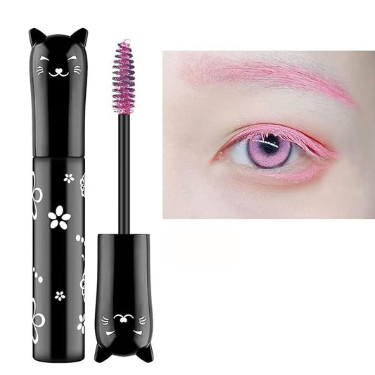 Pink Mascara For Eyelashes Waterproof Voluminous Colored Lengthening Curling Defining