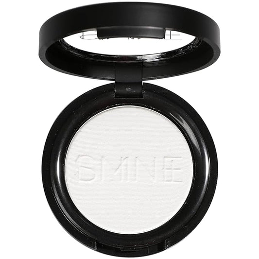 IS'MINE Single White Matte Eyeshadow Powder Palette High Pigment, Longwear, Intense Color Best White Eyeshadow