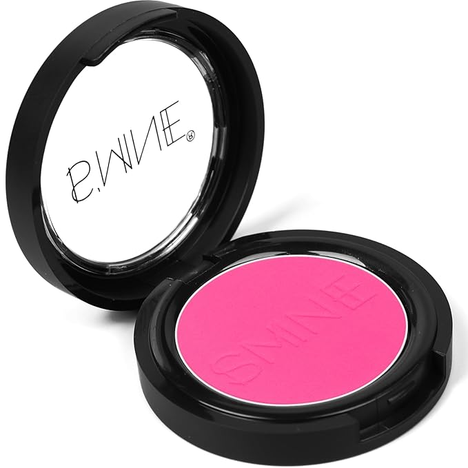 IS'MINE Single Pink Matte Eyeshadow Powder Palette High Pigment, Longwear, Intense Color Best Pink Eyeshadow