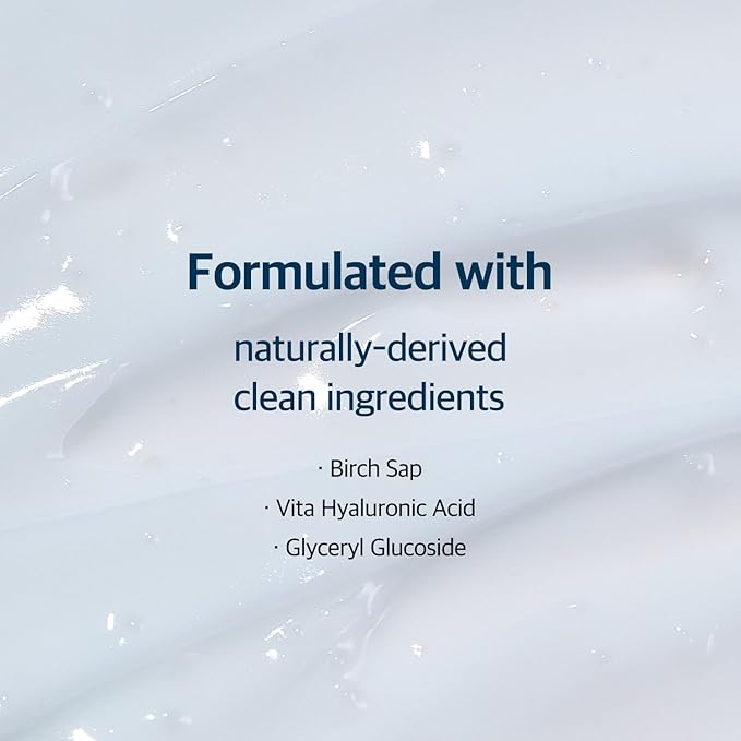 ROUND LAB Birch Juice Moisturizing Cream 2.7 Fl Oz, 48-Hour Deep Hydrating Face Moisturizer with Birch Sap & Vita Hyaluronic Acid for Acne-Prone Skin, Reduces Sebum, Oil, Blackheads, Korean Skin Care