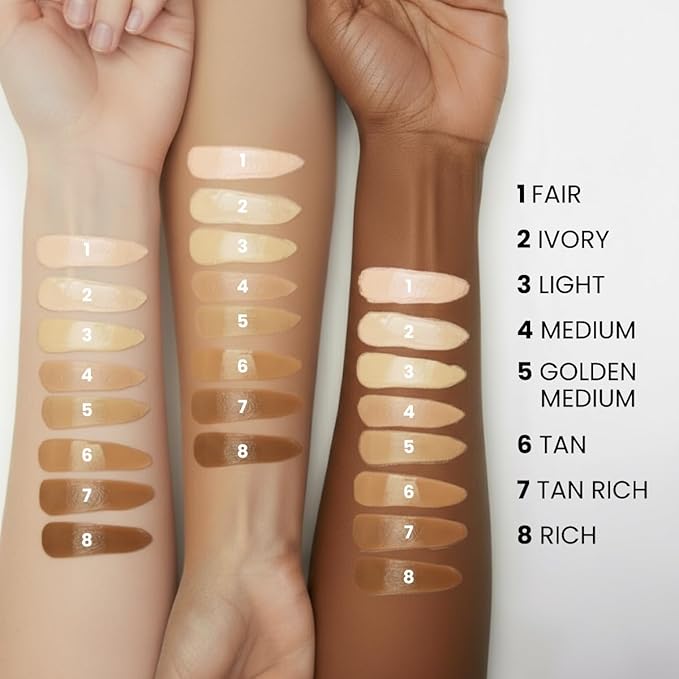 Prime Prometics PrimeSkin CC+ Cream for Mature Women – Lightweight Liquid-to-Powder Foundation – Blurs Pores & Covers Age Spots – Crease-Free, Hydrating & Soft-Matte Finish for Sensitive Skin (Fair)