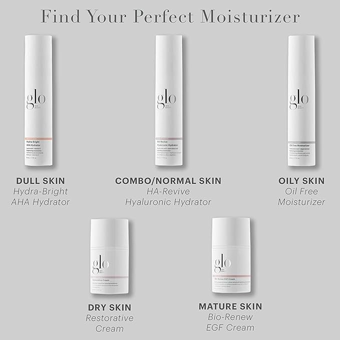 Glo Skin Beauty Hydra-Bright AHA Hydrator, Travel Size - Lightweight, Illuminating Treatment Moisturizer Targets a Brighter, Smoother Complexion (0.75 Fl Oz)