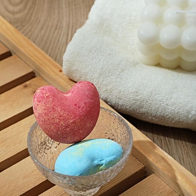 Bath Bombs Gift Set, 9 x 1.41 Oz/ 40g. Essential Oil Spa Bomb Fizzies, Relaxation, Moisturizing and Fun for Women, Wife, Mom, Girls, Teens, Daughter and Her