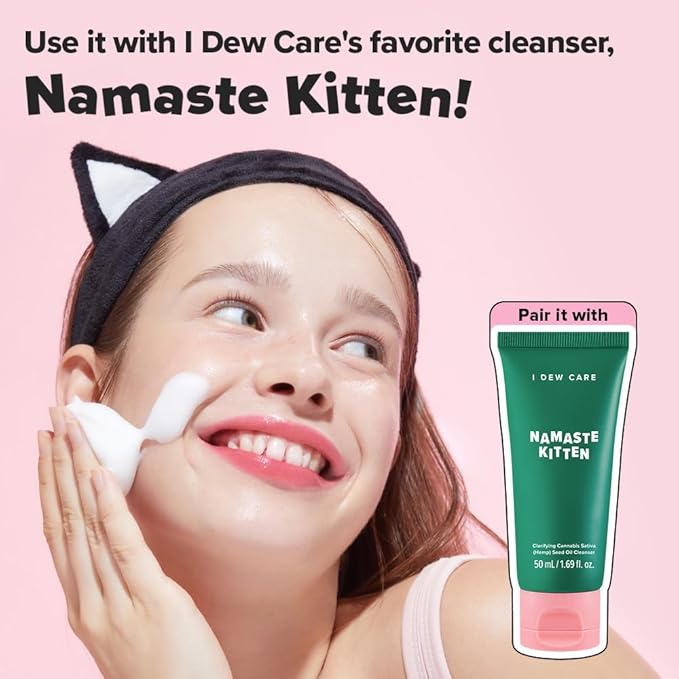 I DEW CARE Bubble Foam Maker - Cat-ppuccino Bubble Foam Maker | Facial Cleansing, Gifts for Women and Girls