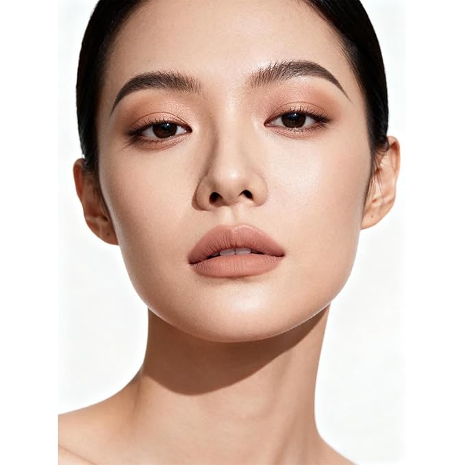 Nude Beige Eyeshadow Stick, Matte Cream Eyeshadow Pencil, High Pigment Waterproof Long Lasting Eye Shadow Pen, Women Multi-Dimensional Eye Highlighter Stick (01#)