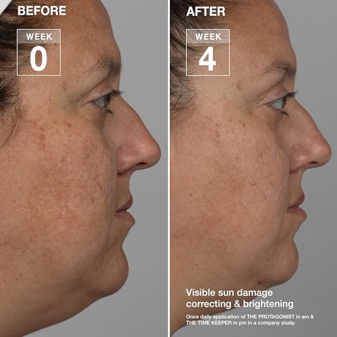 The Time Keeper Night Repair Cream - Anti-Aging Moisturizer with Peptides, 5% Tranexamic Acid & Ceramides - Overnight Face Cream & Eye Cream, 1.7 oz