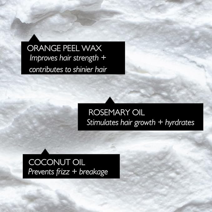 UpCircle Conditioner Crème with Rosemary Oil + Vitamin E – Gentle Formulation To Repair + Protect – Bamboo Extract + Orange Peel – Natural, Vegan + Cruelty-Free