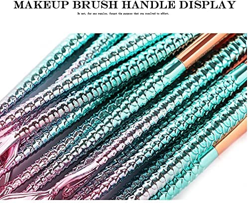 Tenmon 11 PCS Makeup Brush Set,Eyeshadow Eyeliner Makeup Brush Makeup Foundation Eyebrow Eyeliner Blush Cosmetic Concealer Brush