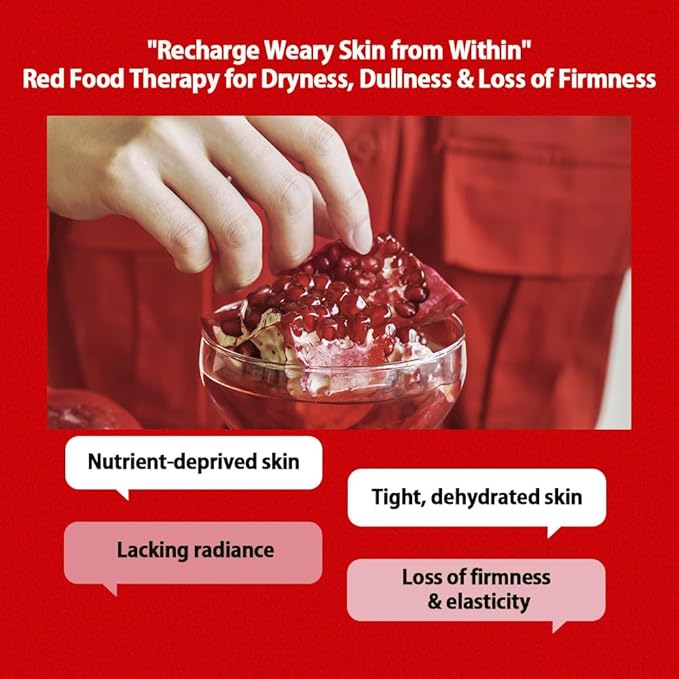 CHARMZONE DeAge Red Addition (New Version) Korean Skincare Set – Anti-Aging Toner & Emulsion Duo (100ml / 3.38 fl.oz Each) with Red Wine, Pomegranate & Tomato for Hydration, Firming & Radiance