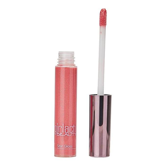 Girlactik Star Gloss Lip Gloss - Bella (Natural pink w/sparkles) - 7 g / .24 oz