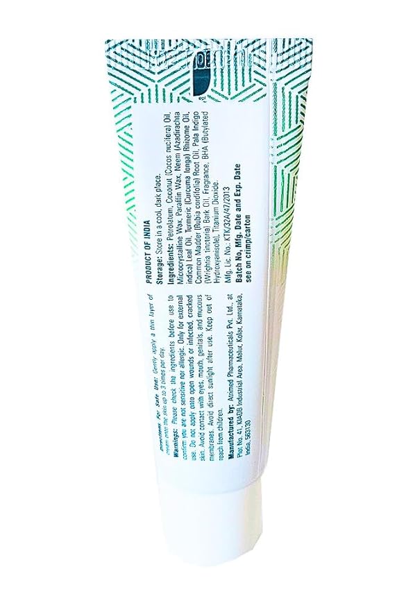 Sorion Cream for Comforting Dry Skin with Coconut Oil, Neem, Turmeric and Vitamin E - Travel-Size Version