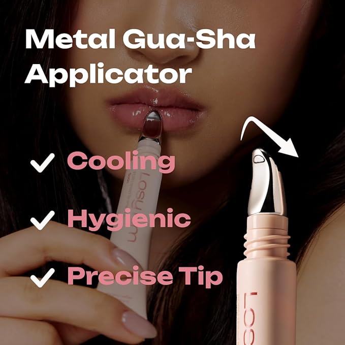 PDRN Tinted Lip Serum – High Gloss Ultra Hydrating Natural Glow, Non-Sticky Volumizing Color Glaze with Long-Lasting Shine, Nourishing Moisturizing Repair for Chapped Lips (0.34 oz) (coconut)