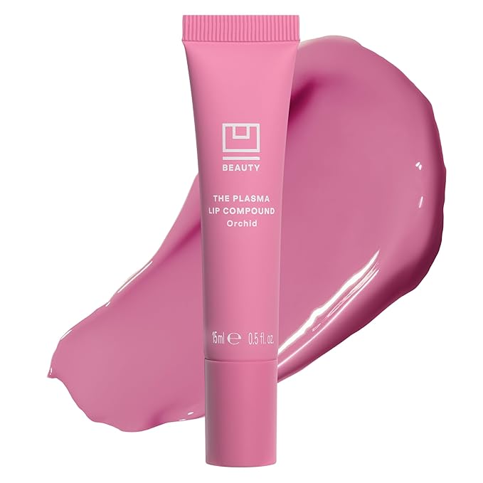 U Beauty The PLASMA Tinted Lip Compound - Anti-Aging & Anti-Wrinkle Lip Gloss, Hyaluronic Acid, Shea Butter & Peptides for Hydration & Plumping, Orchid - 15 mL