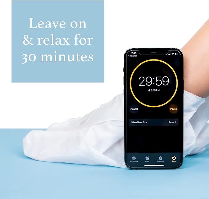 Epielle Hydrating & Moisturizing Hand & Foot Masks 12 Pairs, Relieve and Soften Dry Hands & Cracked Heels with Shea Butter & Sunflower Seed Oil, Korean Skin Care, Spa Set, Self Care Gifts for Women