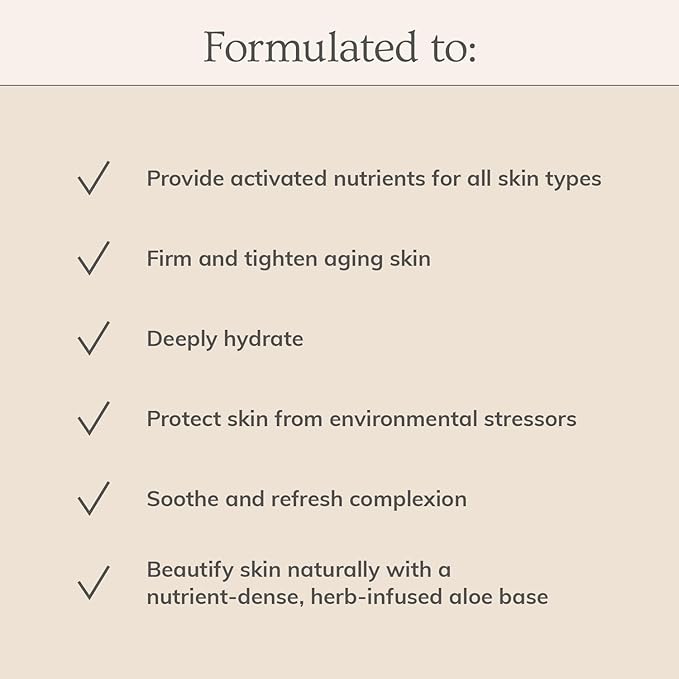 Annmarie Skin Care Anti-Aging - Aloe-Vera Based Serum with Hyaluronic Acid & Herbal Extracts. Hydrating & Firming Serum for Dry Skin, Fine Lines & Wrinkles, For All Skin Types (30ml, 1.0 fl oz)