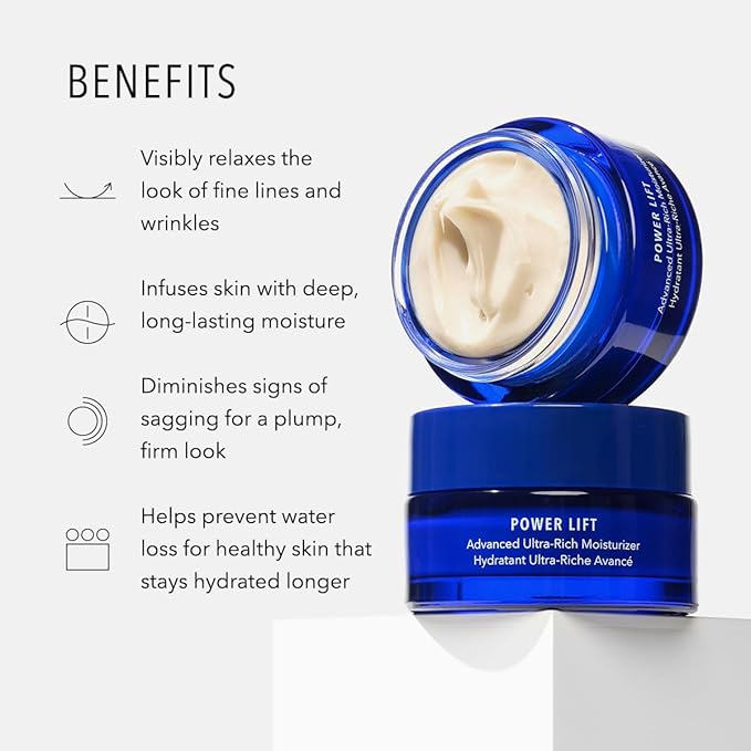 HydroPeptide Power Lift, Advanced Anti-Wrinkle Ultra-Rich Face Moisturizer, 1 Ounce