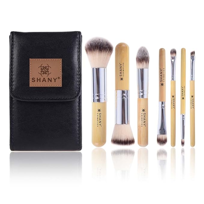SHANY I love Bamboo - 6pc Petite Pro Bamboo brush set, NO Case