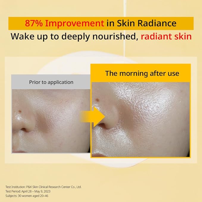 Primera PRMR Vitatinol Serum Gel Mask | Overnight Melting Masks, for Collagen Synthesis with Vitamin C & Retinol, Immediate Pore Tightening, Firming and Hydrating 34g x 4EA