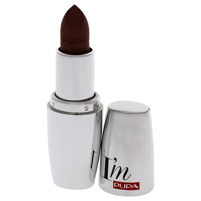Pupa Milano I Am Matte Pure Colour Lipstick - 015 Tempting Taupe for Women - 0.123 oz Lipstick