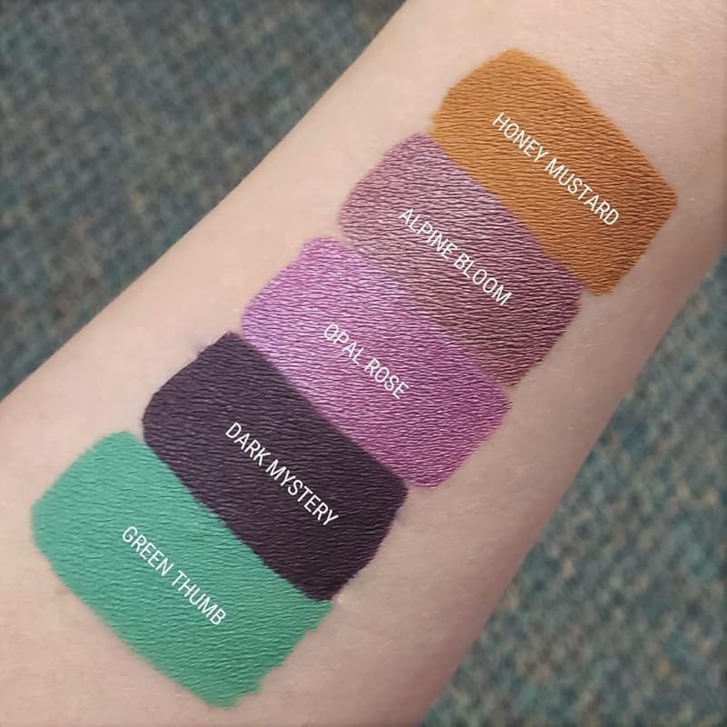 Aromi Berry Fuchsia Metallic Liquid Lipstick | Magenta Mauve Lip Color with Shimmery Finish, Vegan, Cruelty-free, Long-Lasting, Smudge Proof, Handmade (Opal Rose)