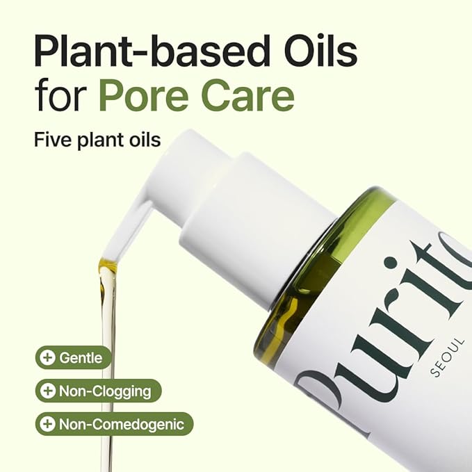 PURITO From Green Cleansing Oil Set(Original+Refill), Fragrance-Free, Gentle Vegan Oil Cleanser for Face & Eyes, for Sunscreen & Waterproof Makeup, Cruelty-Free Korean Skin Care 13.52 fl.oz / 400ml