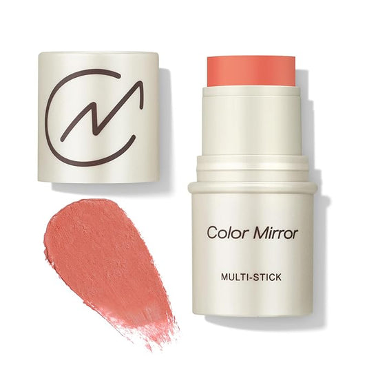 Multi-Use Makeup Stick - Blush, Lipstick, Eyeshadow & Highlighter For All Skin, Buildable Color, Long-Lasting, Lightweight, Natural Soft Finish(14 Pink Daisy Matte), 0.158 oz