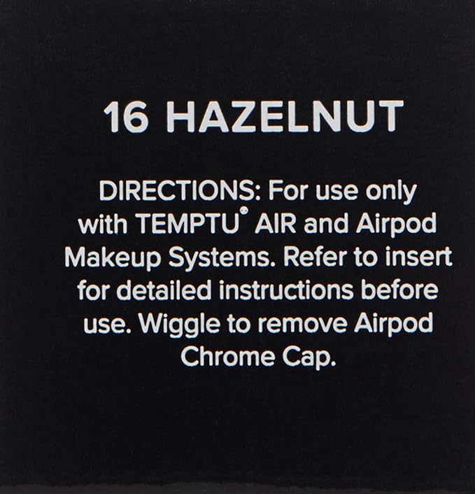 TEMPTU Perfect Canvas Airbrush Foundation Airpod: Anti-Aging Long-Wear Makeup, Buildable Coverage Semi-Matte, Natural Finish