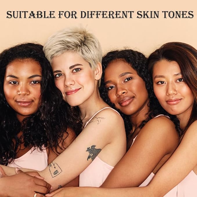 Upgraded Eyebrow Stamp Pencil Kit for Makeup, With Waterproof Pen, Black Eyeliner, Pomade, Specially Customized Blade Shaped Brush and Razor