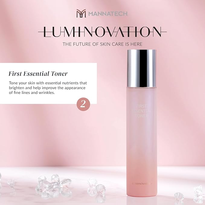 Luminovation First Essential Toner with 43 Natural Moisturizing Factor (NMF) Types